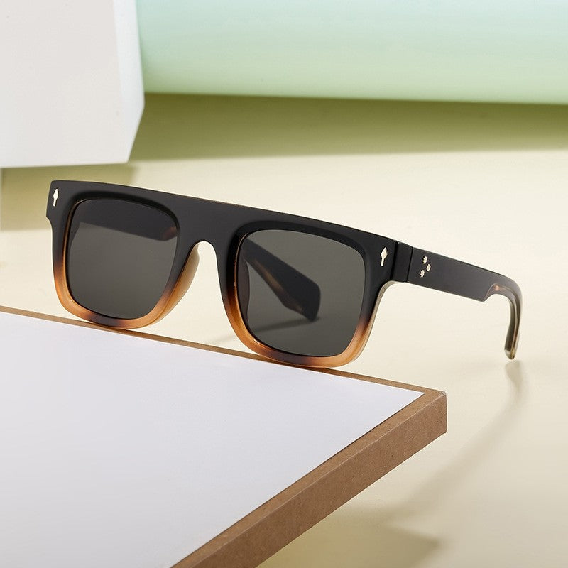 Fashion Square Frame Men's Sunscreen Sunglasses