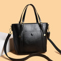 Minimalist PU Leather Shoulder Tote Bag