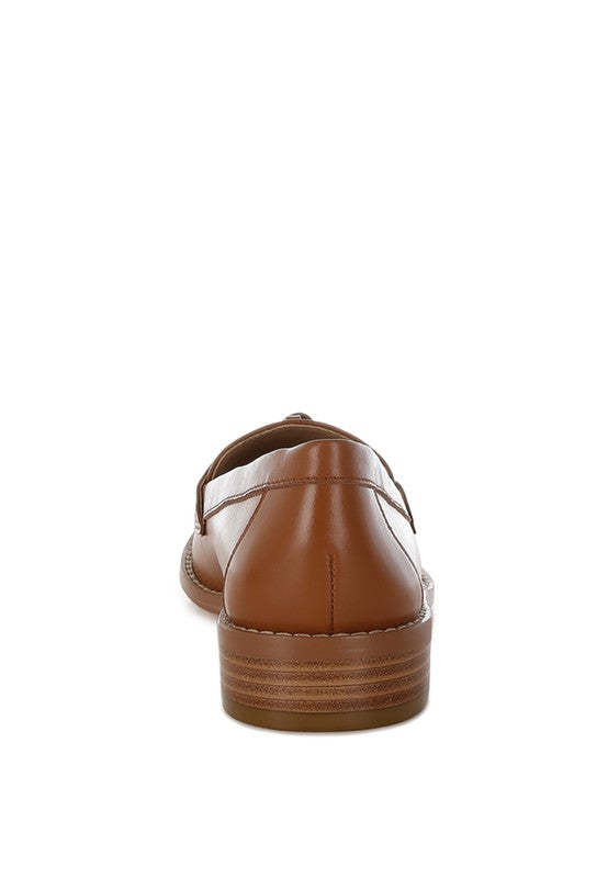 Yelena Real Leather Tassel Loafers