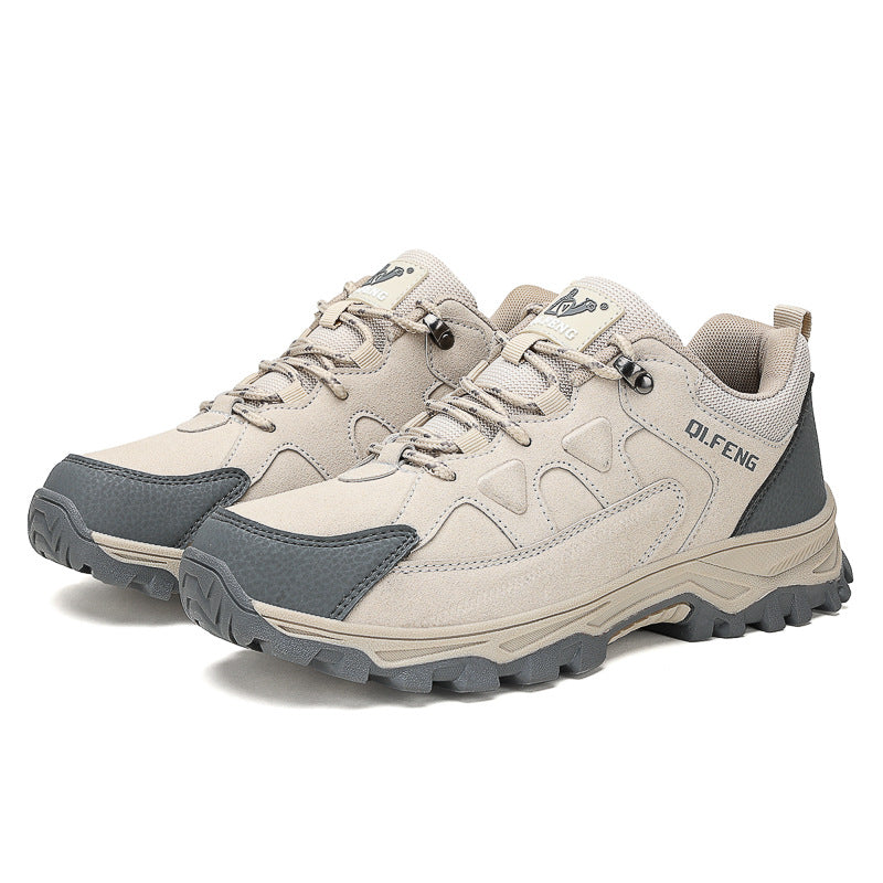 Men's & Women's Outdoor Hiking Shoes – Suede Low-Top Trail Sneakers | Sizes 37–49