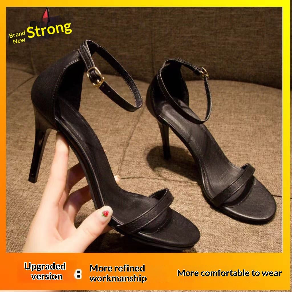Strappy Stiletto Heels