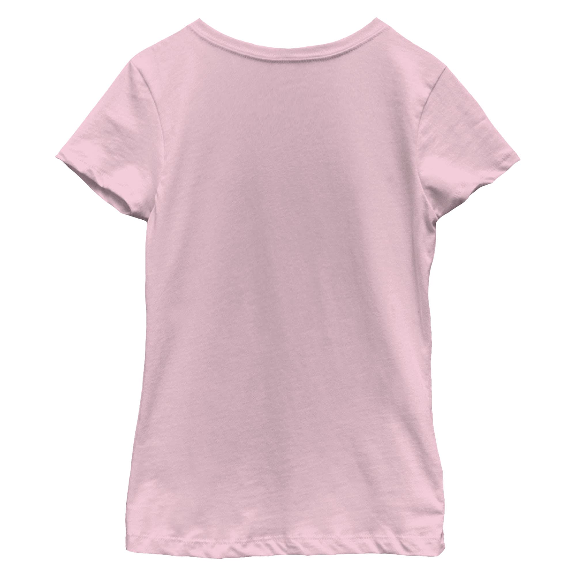 Marvel Girls Classic Be Amazing Short Sleeve Tee Light Pink Size XS