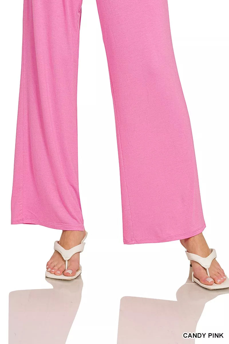 V-neck Oversized Top & Pants Set