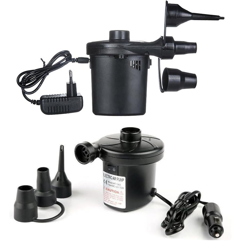 ZROSIN 5Pcs Black Electric Air Pump Replacement Nozzles 3 Sizes Plastic