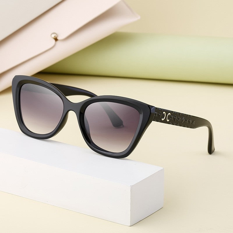 Women Fashion Cat Eye Sunscreen Sunglasses