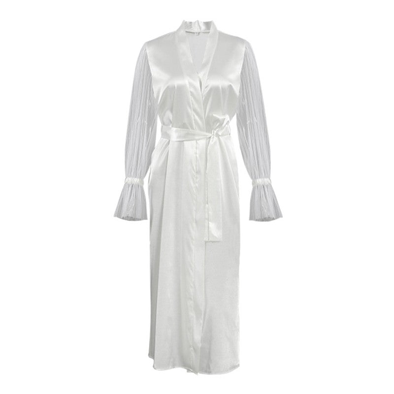 Silk-Like Gauze Pajama Set