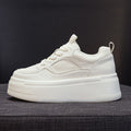 Women's Platform Sneakers - Height Boosting Casual Shoes with Thick Non-Slip Soles