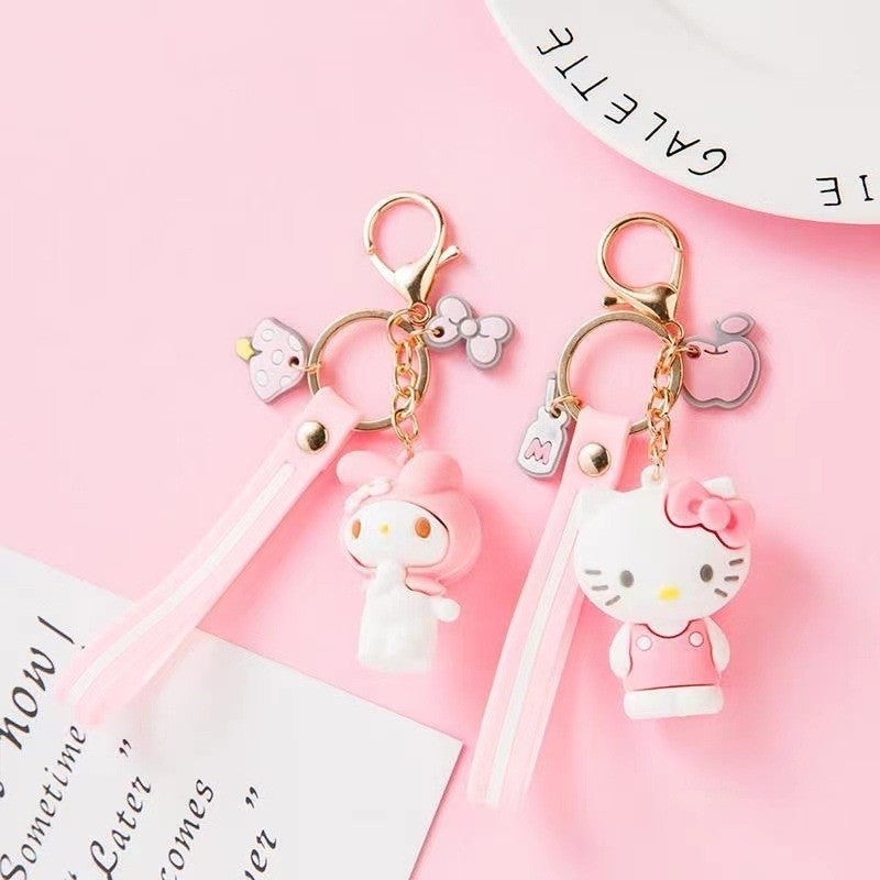 Cute Cartoon Keychain Bag Charm