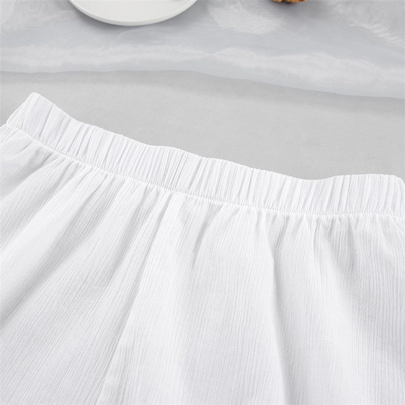Cozy Relaxed Fit Women's Pajama Set with Skin-Friendly Breathable Fabric