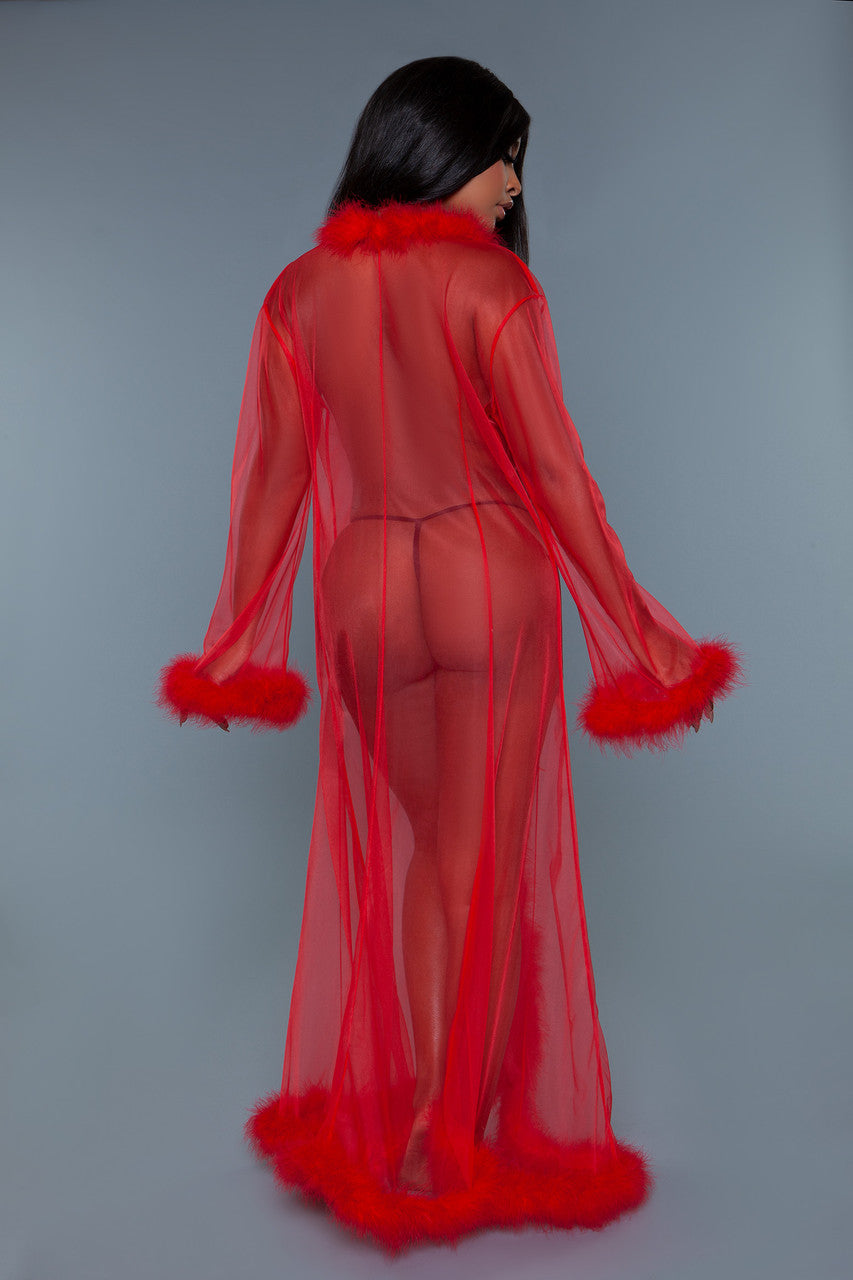 BW1650 Marabou Robe