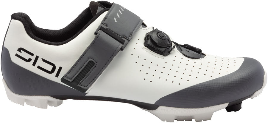 SIDI Physis Mountain Clipless Shoes - Men's Ice White/Anthracite 40