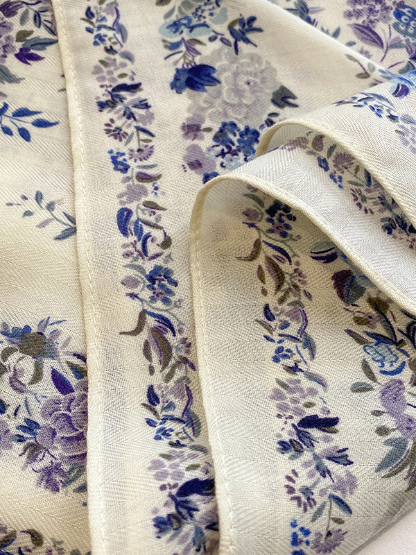Flower Print Keep Warm Scarf