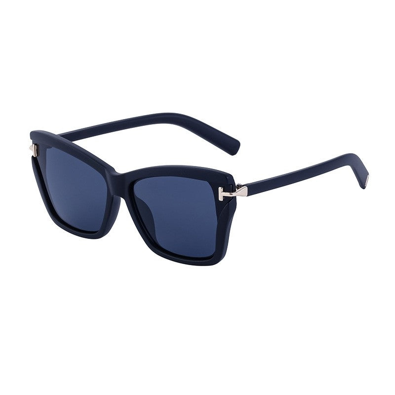 Ladies Fashion Cat Eye Slim Leg Sunglasses
