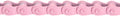 The Shadow Conspiracy Interlock V2 Chain - Single Speed 1/2" x 1/8" 98 Links Half Link Chain Pink
