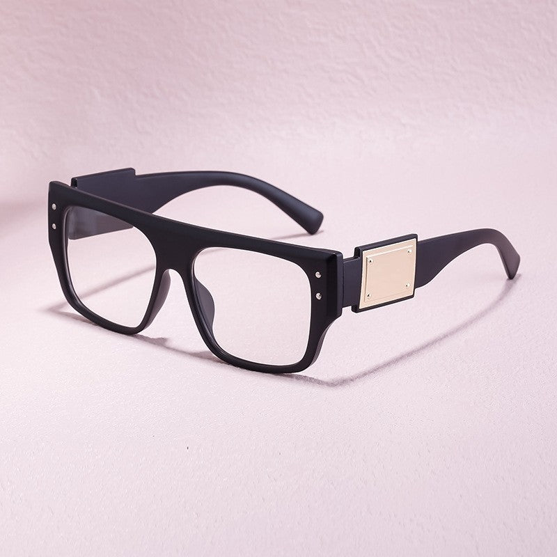 Unisex UV400 Square Frame Color Changing Sun Protection Eyewear Sunglasses