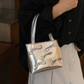 Versatile Chain Single Shoulder Crossbody Handheld Bucket Bag