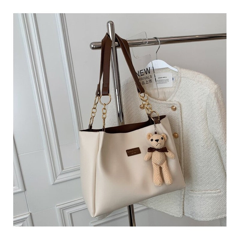 Versatile Shoulder Tote Bag with Large Capacity