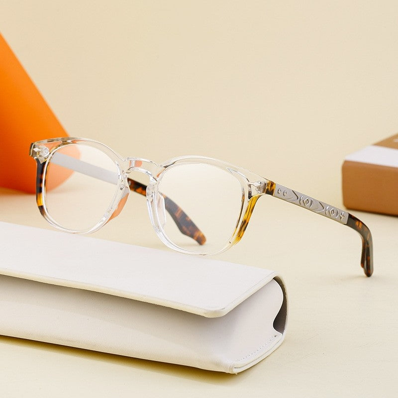 Men's Retro Fashion Round Frame Glasses