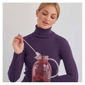 High Neck Pullover Solid Color Sweater