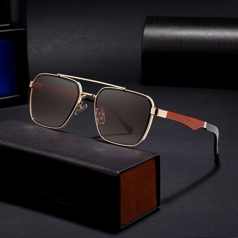 Fashion Retro Full Frame UV400 Sun Protection Eyewear Sunglasses