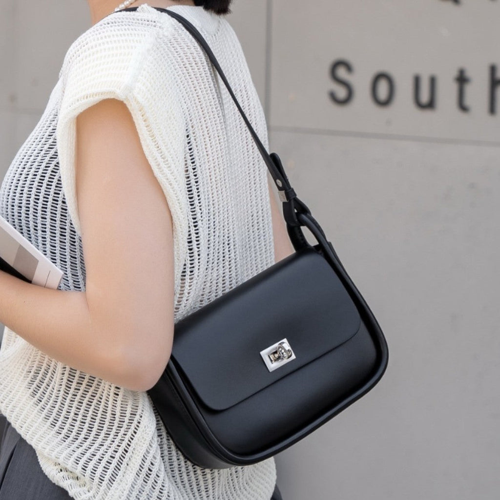 Women's Genuine Leather Underarm Bag | Cowhide Shoulder & Crossbody Bag