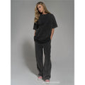 Distressed Casual Loose Fit Crewneck T-Shirt