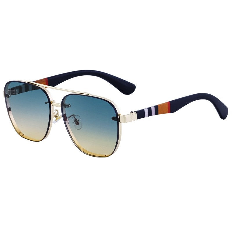 Fashion Trendy Rimless Square Sunglasses