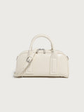 Women's Soft Leather Tote Crossbody Bag - Large Capacity Urban Minimalist Handbag