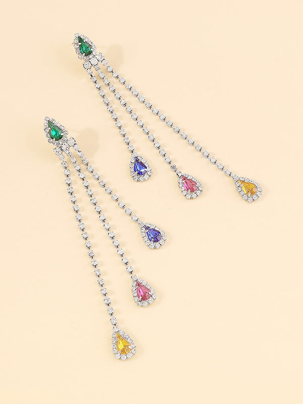 Tasseled Drop Earrings Earrings Accessories