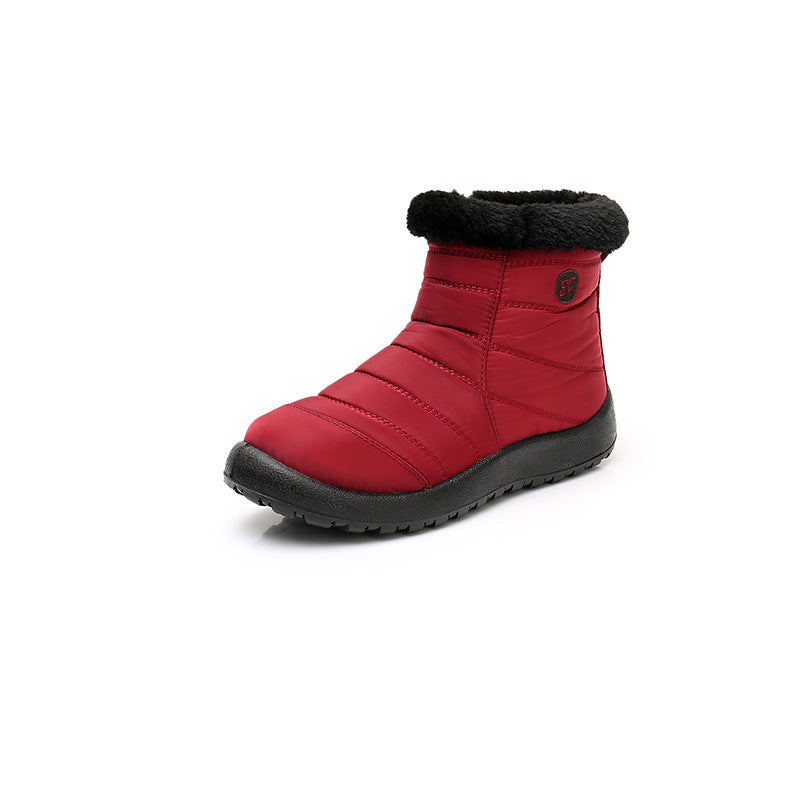 Women's Waterproof Snow Boots Thickened Cotton Warm Winter Boots