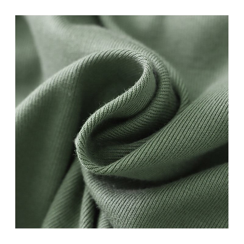 V-Neck T-Shirt with Unique Outer Seam Stitching