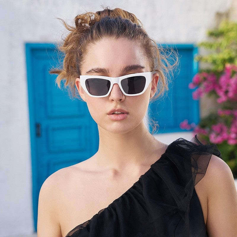Fashion Cat Eye UV Protection Small Frame Sunglasses