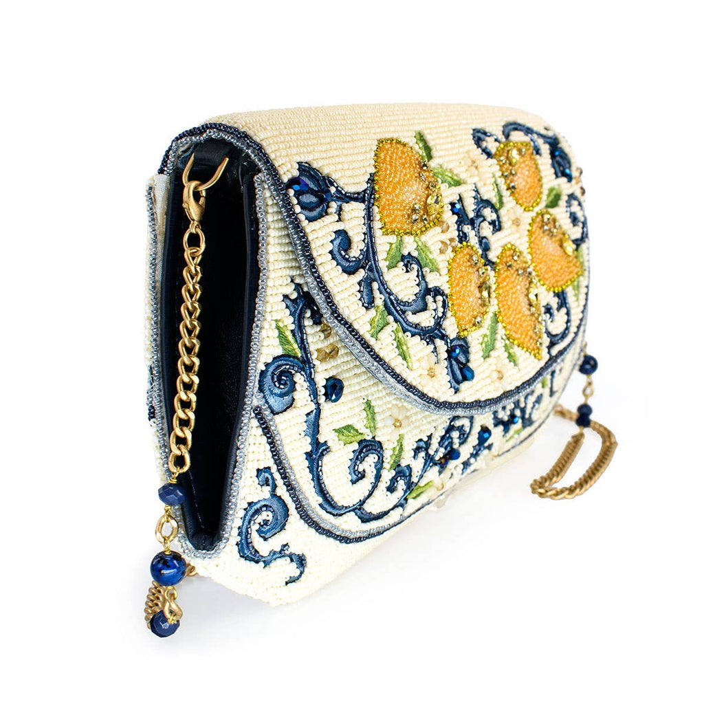 Mary Frances Capri Lemons Crossbody Handbag