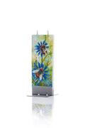 Flatyz Bees on Blue Flowers Candle
