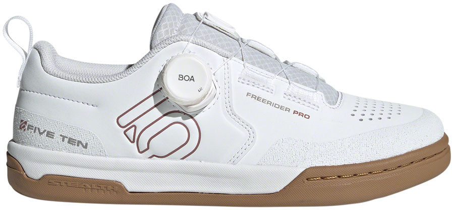 Five Ten Freerider Pro BOA Flat Shoes - Women's  FTWR White/Warm Clay/Gray Three 8