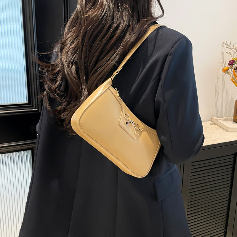PU Leather Underarm Bag