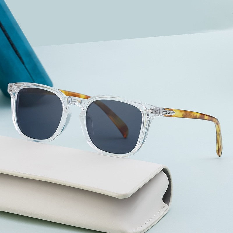 Men's Outdoor Retro Square Frame Sunglasses
