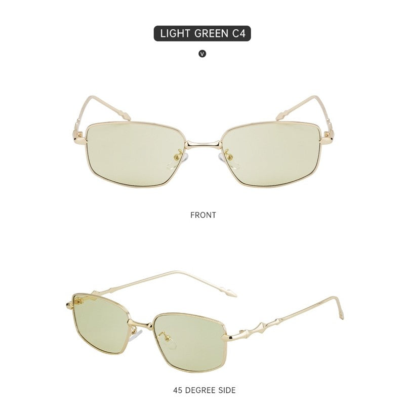 Fashion Full Metal Frame UV400 Sun Protection Outdoor Eyewear Sunglasses