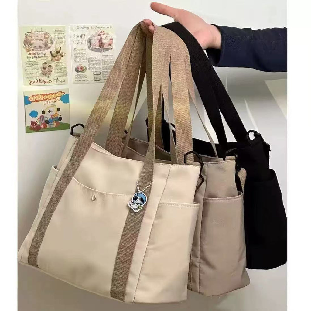 Large Oxford Tote Bag | Convertible Crossbody & Shoulder Bag