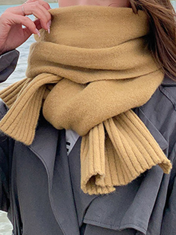 Keep Warm Solid Color Scarf