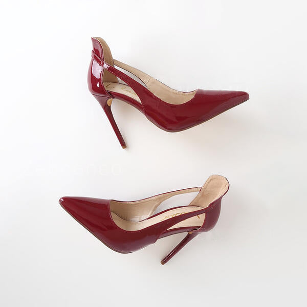 Women's Pointed-Toe Stiletto Heels | French-Style Hollow-Out High Heels