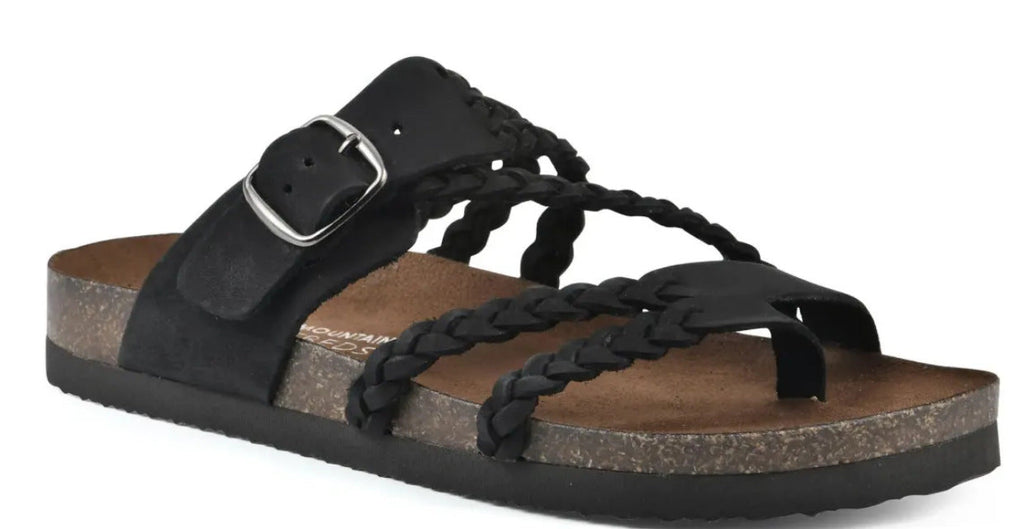 Woven Strappy Flat Sandals