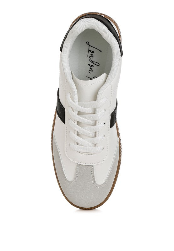 Crossover Classic Lace-Up Flatform Sneaker