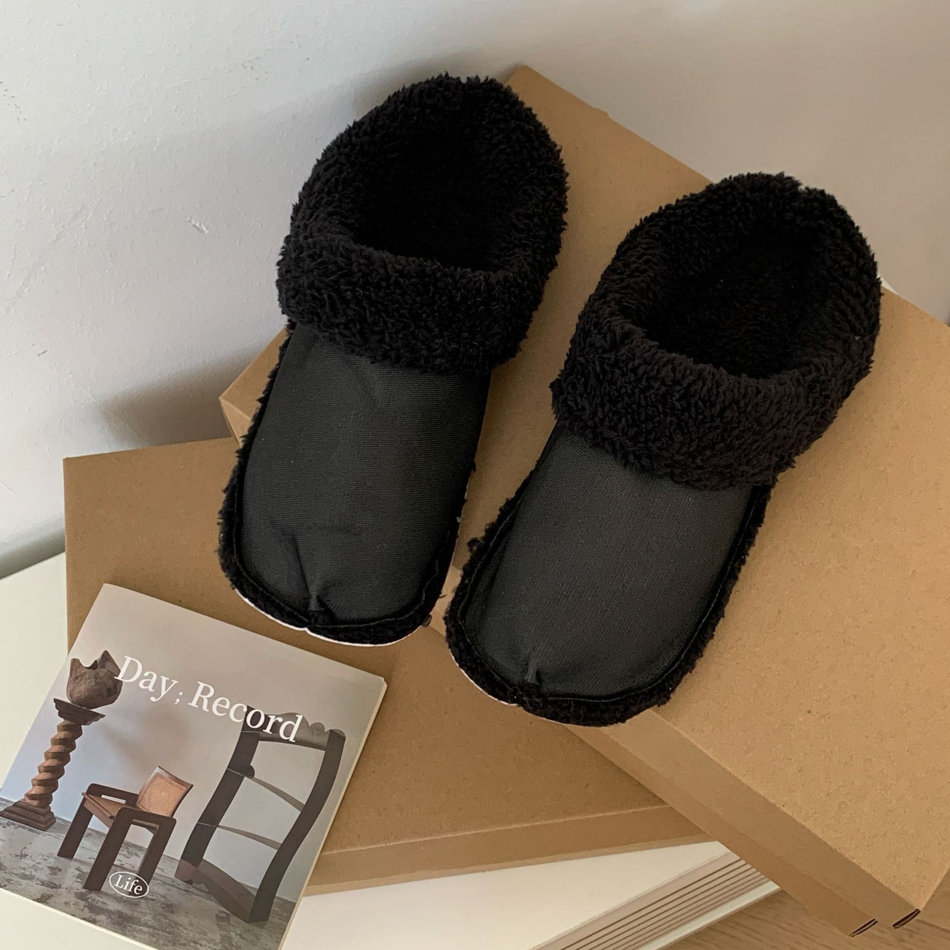 Fleece-Lined Detachable Shoe Covers - Winter Warm Insulated Footwear Protection