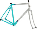 All-City Gorilla Monsoon Frameset - 650b Steel Aqua Seafoam 49cm