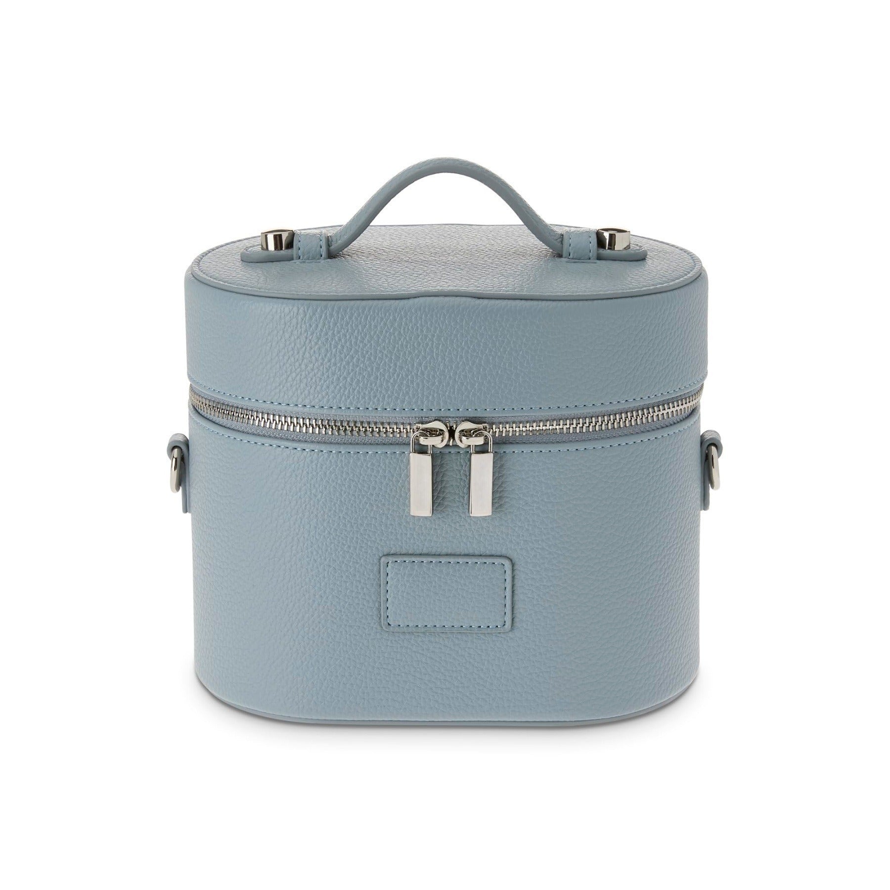 Women's Light-Luxury Cosmetic Bag With Handle | PU Leather Makeup Organizer