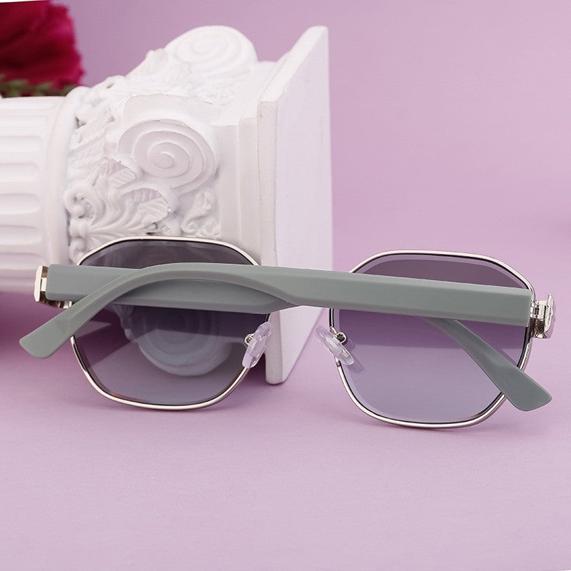 Fashion Square Frame UV400 Sun Protection Outdoor Sunglasses