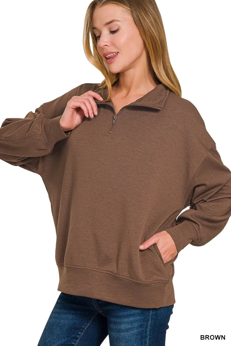 Scuba Quarter-Zip Sweatshirt