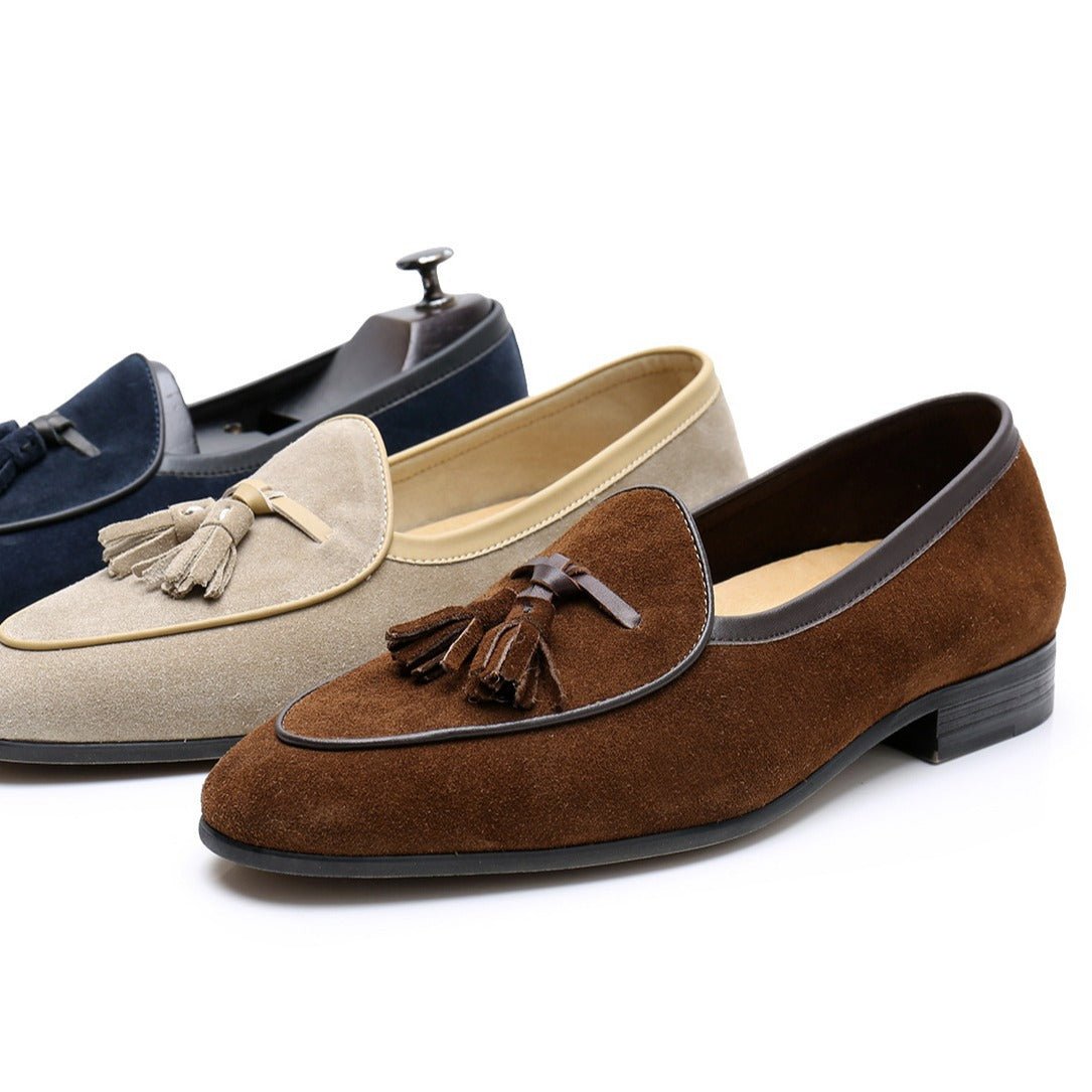 Men's British-Style Genuine Leather Business Casual Oxford Shoes
