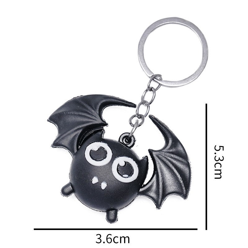Funny Halloween Cartoon Silicone Keychain